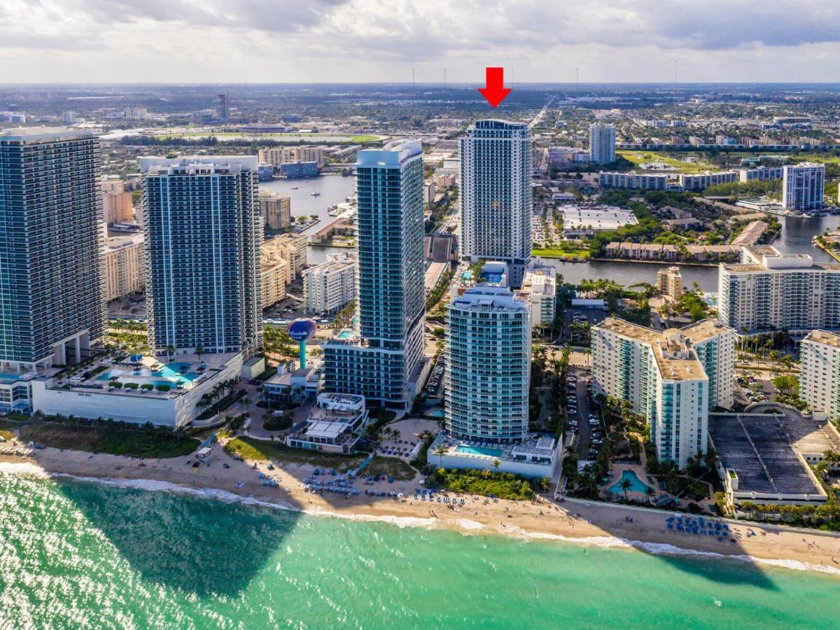 הוליווד Hyde Beach House - Millionaire 2 Bd 2 Ba Apt, Direct Ocean View, 5 Min Walk To Ocean מראה חיצוני תמונה