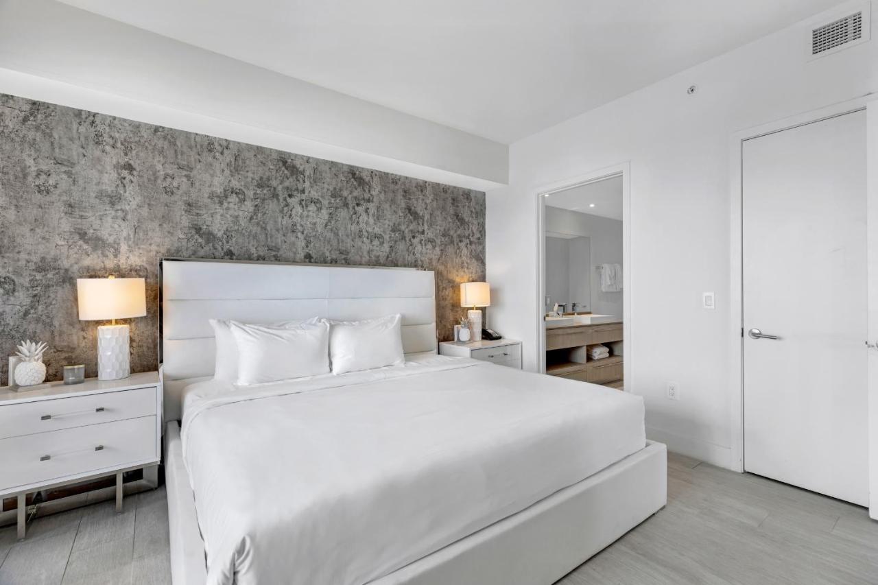 הוליווד Hyde Beach House - Millionaire 2 Bd 2 Ba Apt, Direct Ocean View, 5 Min Walk To Ocean מראה חיצוני תמונה