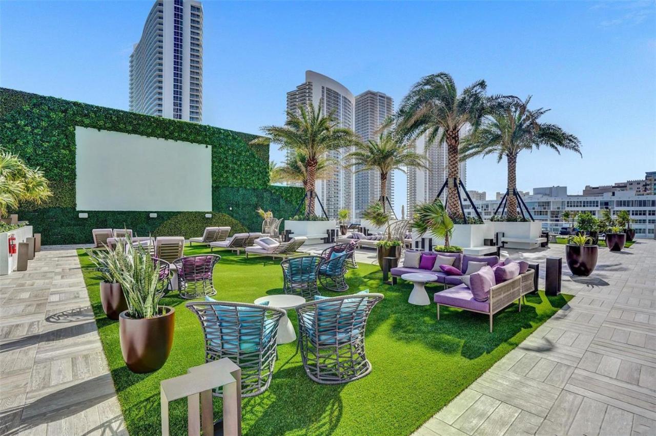 הוליווד Hyde Beach House - Millionaire 2 Bd 2 Ba Apt, Direct Ocean View, 5 Min Walk To Ocean מראה חיצוני תמונה